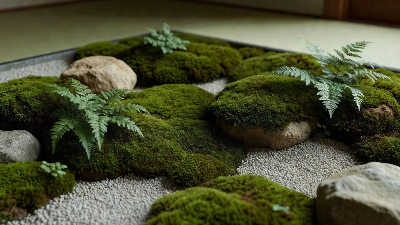 苔のディテール