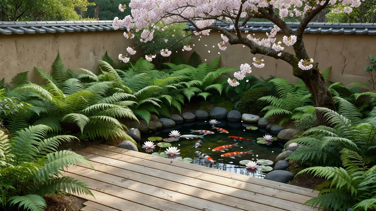 プライベートな裏庭